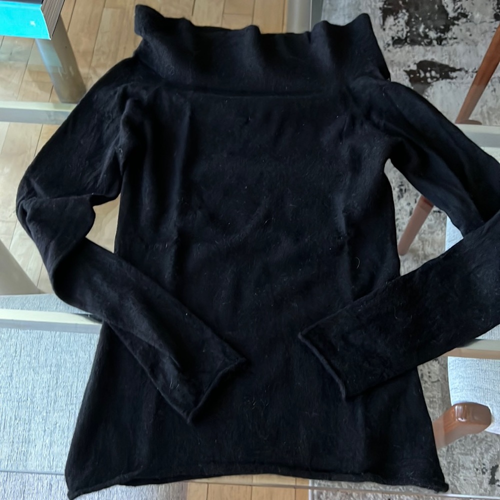Barney CO-OP Boatneck Cashmere Sweater Sz S